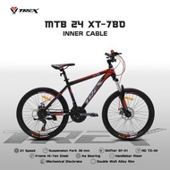 Promo Sepeda Gunung MTB 24 TREX XT 788 21 Speed New Design 2020