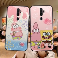 Z-44 SpongeBob Case Casing for OPPO Reno A9 2Z A9X 2F A5 F11 2020 Pro HD Glass