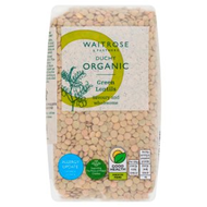 Waitrose Duchy Organic Green Split Lentils 500g. เวทโทรส ดูชี ถั่ว เลนทิล สีเขียว ออร์แกนิก