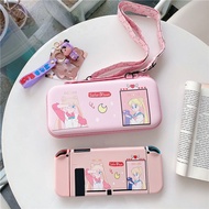 Cute Sailor Moon Nintendo Switch Storage Bag Portable Waterproof Hard Protective Case for Nitendo Switch Lite/Oled
