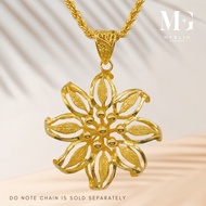 Merlin Goldsmith 22K 916 Gold Big Blossom Flower Pendant