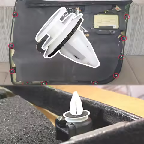 Car Interior Rivet Door Card Panel Trim Clamp Clip For BMW E60 E65 E71 E83 E84 E85 E88 E91 F02 F10 F