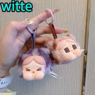 WITTE CRYBABY Vinyl Plush Pendant, Cool Cat Style Wild But Cutie Series Crybaby Box,  POPMART Hidden