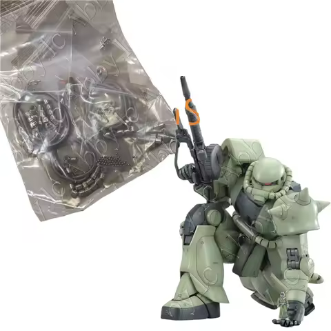 for MG 1/100 MS-06J Zaku II 2 Ver 2.0 J Type JAOparts Metal Detail Up Parts Set Thruster Energy Pipe