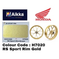 AIKKA H7020 RS SPORT RIM GOLD HONDA MOTORCYCLE AUTOMOTIVE 2K PAINT