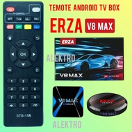 remote stb android tv box erza v8 max