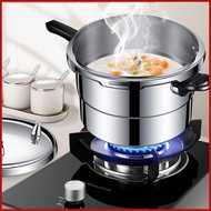 High Pressure Cooker 4.3L Induction Home Cooker Aluminum Alloy Induction Compatible Cookware Family 
