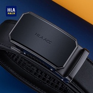 HLA | Automatic Buckle Genuine Leather Belt