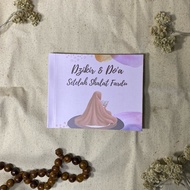 Dhikr and Prayer Book - Dhikr and Prayer After Prayer Fardu Aesthetic Wirid dan Doa Selepas Solat