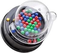 STOBOK Electric Lotto Ball Machine: Lottery Machine Portable Bingo Machine Cage Game with Balls Fort
