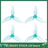 For 2004KV Brushless Motor Compatible 2 Pairs 3630 3 Inch Propeller 3-Blade PC Props 1.5mm Hole RC F