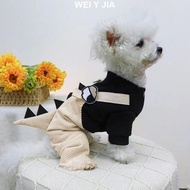 [Weijia] Dog Clothes Autumn Winter Pet Four-Legged Overalls Teddy Pomeranian Bichon Poodle Puppy Tra
