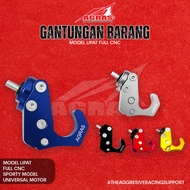 GANTUNGAN AGRAS Universal Folding Motorcycle Luggage Hanger