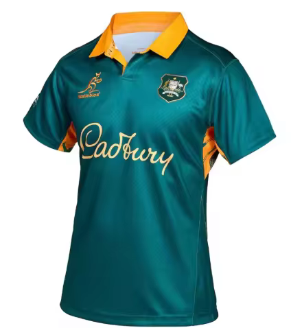 2026 Australian Wallabies Home Indigenous Training Rugby Jersey Mens Size S--5XL Perfect Quality!