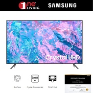 Samsung 65" Crystal UHD 4K CU7100 Smart TV UA65CU7100KXXM 