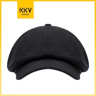 -beli lokal- kkv dylee&amp;lylee black classic style topi baker boy hat