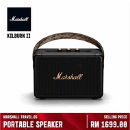 Marshall Kilburn II Bluetooth Speaker - Black White | Black Brass | Portable Speaker | Bass Speaker