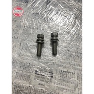 bag of screws attached to chicken sausage to cub zin car to disassemble the car