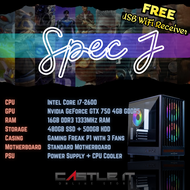 FULL SET BUDGET OFFICE HOME USE GAMING PC Desktop Core i3 i5 i7 Nvidia Intel GTX750 USED