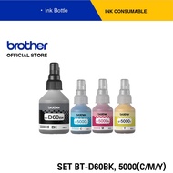 Brother Original BTD60BK BT5000 Black Cyan Magenta Yellow Ink Bottle for T220 T310 T420W T520W T710W