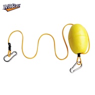 WBStar Kayak Canoe Tow Throw Line Floating Accessory Leash with