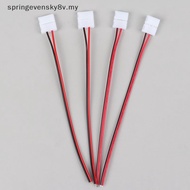 springevensky8v 10 Pcs 2 Pin Power 8mm 10mm LED Strips Lights Connector Splice Clip For SMD CCD