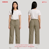 Bobson Japanese Ladies Basic Non-Denim Wide leg Pants 190102 (Sage)