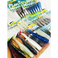 KAIDOKU (MACAM ZMAN) SP SOFT PLASTIC PHANTOM MINNOW 8CM (3'' INCI) 10X LURE SCENTED SMELL/BAU MACM I