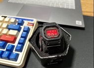 【全新行貨】CASIO卡西歐 血屏強韌之心復古小方塊 防水防震六局電波太陽能藍牙電子表 太陽能石英機芯 日韓表 男錶 黑色錶盤