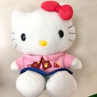 絕版Hello Kitty 公仔_Hello Kitty X McDonald 麥當勞1999 戀愛麥語*粉紅女制服版