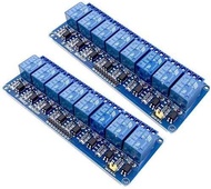 2pcs 8 Channel DC 5V Relay Module with Optocoupler for UNO R3 MEGA 2560 1280 DSP ARM PIC AVR STM32 R