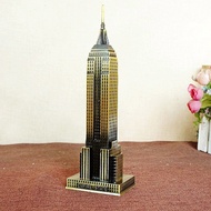 World famous mold metal model of Empire State Alloy Steel building model
