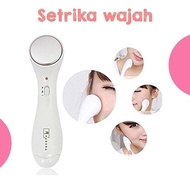 IDEKU Face Massager Alat Setrika Wajah Penirus Pipi - Setrika Wajah Ion Face Massager - Setrika Waja