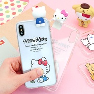 Hello Kitty Friends Figure Jelly Case LG G7/G6/G5/V30/V20 Case 5 Types Case made in Korea