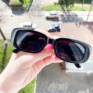 Ready Stock KL Vintage Sunglasses Male Female Rectangle Rapper Glasses Spek Mata