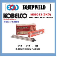 KOBELCO MS6013 WELDING ELECTRODE (5KG)  (G12 2.6MM G10 3.2MM G8 4.0MM) MOX LINDE