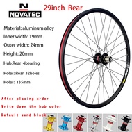 🔥Original Novatec Mountain Bike Wheelset 26/27.5/29Inch D041/D042 4 Bearing 7-11 Speed 32H Disc Brak