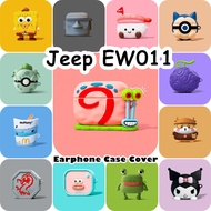 READY STOCKFor Jeep EW011 Case Casing Soft Silicone Funny Cartoons Earphone Case Cover NO.2