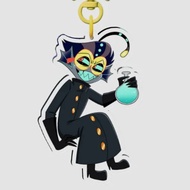 Baxter Acrylic Keychain