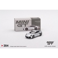 MINI GT 1:64 Porsche 911 Turbo S GT - Silver Metalic