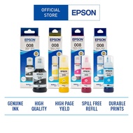 [Original] Epson 008 Ink Bottle Set for L15150 L15160 G100 G200 G300 G400 L6550, L6460, L6490, M1514
