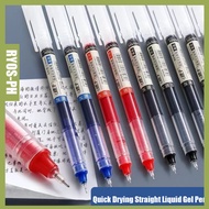 Simple Quick Dry Gel Pen 0.5mm Tip Signature Pen Office Student Ballpen Stationery