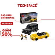 LEGO SPEED CHAMPIONS Mercedes Amg Gt Roadster 2024 Model Set & Amg G63 76924
