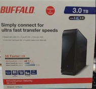 Buffalo DriveStation Velocity HD-LXU3 系列外置硬碟 (3TB) HD-LX3.0TU3