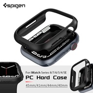 Spigen Thin Fit PC Case for iWatch 45mm 44mm 41mm 40mm Case Full Cover Lightweight Protective Case for iWatch Series 8 7 6 5 4 SE2 Accessories