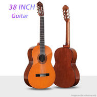 กีต้าร์ 38 นิ้ว กีต้าร์โปร่ง กีต้าร์โปร่ง มือใหม่ฝึกกีต้าร์ หลากสี ให้เลือก