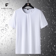 FARUILINE TZT144 เสื้อแขนสั้น ( เนื้อเรียบ ) ผ้ากีฬา modal 100% ผ้าไมโคร สปอร์ต คงทน ใส่สบายระบายอาก