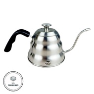 Gooseneck Kettle Stainless Dengan Termometer Teko Leher Angsa V60 1.0L