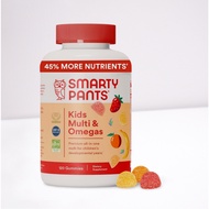 Smarty Pants Kids Multivitamin Gummies Omega 3 Fish Oil (EPA/DHA) Vitamin D3 C Vitamin B12 B6 Vitami