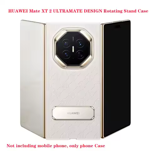 Original HUAWEI Mate XT 2 ULTRAMATE DESIGN Rotating Stand Protective Case Selected PU Material Light